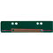 Schäfer Shop Select Hechtstroken, PP, donkergroen, A5, metalen afdekstrip