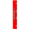 Schäfer Shop Select Hechtstroken, PP, rood, A4, metalen afdekstrip