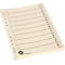 Schäfer Shop Select Intercalaires à découper , format A4, lignes pré-tracées, 100 p., perforations renforcées