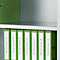 Green folders labeled "Invoices" with numbers in a shelf.