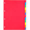 Schäfer Shop Select kartonnen index, set van 5, 4-gaats gestanst, 160 g/m² gerecycled karton, 12 st.