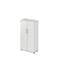 Schäfer Shop Select Kast Start Off, 4 ordnerhoogten, afsluitbaar, B 800 x D 420 x H 1470 mm, hout, lichtgrijs/lichtgrijs 