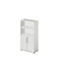 Schäfer Shop Select Kombischrank Start Off, 4 OH, abschließbar, B 800 x T 420 x H 1470 mm, Holz, lichtgrau/lichtgrau