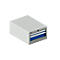 Schäfer Shop Select ladekast 18-27, 2 laden (H 50/100mm), tot 75 kg, B 411 x D 572 x H 250 mm, gentiaanblauw/lichtgrijs