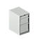 Schäfer Shop Select ladekast 18-27, 3 laden, tot 75 kg, B 411 x D 572 x H 700 mm, lichtgrijs/lichtgrijs