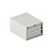 Schäfer Shop Select ladekast 27-36, 3 schuifladen, tot 75 kg, B 564 x D 725 x H 400 mm, lichtgrijs/lichtgrijs