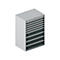 Schäfer Shop Select Ladekast 54-36 10 wit aluminium/antracietgrijs wit