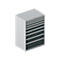 Schäfer Shop Select Ladekast 54-36 9 wit aluminium/antracietgrijs wit