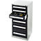 Schäfer Shop Select ladekast SF 70, 7 laden, lichtgrijs RAL 7035 antracietgrijs RAL 4016