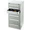 Schäfer Shop Select ladekast SF 70, 7 laden, lichtgrijs RAL 7035 lichtgrijs RAL 7035
