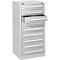 Schäfer Shop Select ladekast SF 90, 9 laden, lichtgrijs RAL 7035 lichtgrijs RAL 7035