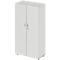 Schäfer Shop Select LOGIN kast, 4 dossierhoogtes, B 800 x D 420 x H 1514 mm, lichtgrijs/lichtgrijs