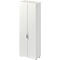 Schäfer Shop Select LOGIN kast, 6 dossierhoogtes, B 800 x D 420 x H 2240 mm, lichtgrijs/lichtgrijs