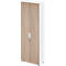 Schäfer Shop Select LOGIN kast, 6 dossierhoogtes, B 800 x D 420 x H 2240 mm, wit/eikenhout