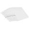 Schäfer Shop Select LOT de pochettes perforées , format A4, ouverture sur le dessus, 0,12 mm, lisse, transparent, qualité supérieure