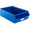 Schäfer Shop Select magazijnbak met open voorzijde, met draagbeugel, 18,5 l, 80 kg, L 501 x B 308 x H 146 mm, staal, RAL 5015 (hemelsblauw)