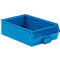Schäfer Shop Select magazijnbak met open voorzijde, met draagbeugel, 18,5 l, 80 kg, L 501 x B 308 x H 146 mm, staal, RAL 5015 (hemelsblauw)