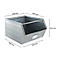 Schäfer Shop Select magazijnbak met open voorzijde, met steunbeugel, L 550 x B 458 x H 300 mm, 60 l, 130 kg, staal, elektrolytisch verzinkt