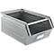 Schäfer Shop Select magazijnemmer met open voorzijde en draagbeugel, staal, L 361 x B 211 x H 145 mm, 8,5 l, 60 kg, elektrolytisch verzinkt