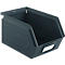 Schäfer Shop Select magazijnemmer met open voorzijde, staal, L 238 x B 149 x H 128 mm, 3,5 l, 8 kg, RAL 5008 (grijsblauw)