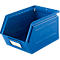 Schäfer Shop Select magazijnemmer met open voorzijde, staal, L 238 x B 149 x H 128 mm, 3,5 l, 8 kg, RAL 5015 (hemelsblauw)
