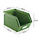 Schäfer Shop Select magazijnemmer met open voorzijde, staal, L 238 x B 149 x H 128 mm, 3,5 l, 8 kg, RAL 6011 (resada groen)