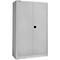 Schäfer Shop Select Magazinschrank, 10 Fachböden, ohne Ausstattung, B 1200 x T 500 x H 1935 mm, Stahl, weißaluminium