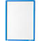Schäfer Shop Select magneetlijst recycling, voor A4-documenten, UV-bestendig gemaakt van tot 85% gerecyclede PET-folie, blauw, 4 stuks