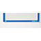 Schäfer Shop Select magneetlijst recycling, voor A4-documenten, UV-bestendig gemaakt van tot 85% gerecyclede PET-folie, blauw, 4 stuks