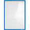 Schäfer Shop Select magneetlijst, voor A4-documenten, UV-bestendige PET-folie, blauw, 4 stuks