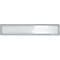 Schäfer Shop Select magneetlijst, voor koppen in A4 liggend/A3 staand formaat, UV-bestendige PET-folie, grijs, 4 st.
