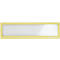 Schäfer Shop Select magneetlijst, voor koppen in A5 liggend formaat/A4 staand formaat, UV-bestendige PET-folie, geel, 4 st.