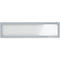 Schäfer Shop Select magneetlijst, voor koppen in A5 liggend formaat/A4 staand formaat, UV-bestendige PET-folie, grijs, 4 st.