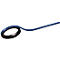 A blue adhesive tape unrolling in a loop.