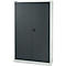 Schäfer Shop Select Materiaalkast MS 2412, H 1935 mm, lege behuizing, RAL 7035 lichtgrijs/ RAL 7016 antracietgrijs