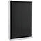 Schäfer Shop Select Materiaalkast MS 2512, met 8 legborden, B 1200 x D 500 x H 1935 mm, alu wit/antracietgrijs
