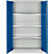 Schäfer Shop Select materiaalkast MSI 16409i, B 950 x D 400 x H 1535 mm, 3 etages, staal, lichtgrijs/gentiaan blauw