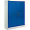 Schäfer Shop Select materiaalkast MSI 16409i, B 950 x D 400 x H 1535 mm, 3 etages, staal, lichtgrijs/gentiaan blauw