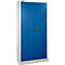 Schäfer Shop Select Materiaalkast MSI 2409, staal, 6 legborden, B 950 x D 400 x H 1935 mm, lichtgrijs/enziekblauw 