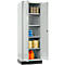 Schäfer Shop Select Materiaallocker, 1800 x 630 x 500 mm, draaigrendelslot, lichtgrijs/lichtgrijs