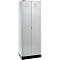 Schäfer Shop Select Materiaallocker, 1800 x 630 x 500 mm, draaigrendelslot, lichtgrijs/lichtgrijs
