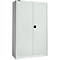 Schäfer Shop Select Materialschrank MSI 2512 S, B 1200 x T 500 x H 1935 mm, lichtgrau/lichtgrau