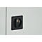 Schäfer Shop Select Materialschrank MSI 2609, Belastb. 50 kg je Boden, H 1935 mm, lichtgrau/anthrazitgrau