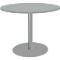 Schäfer Shop Select Mesa redonda Planova Basic, Ø 1000 x H 717 mm, gris claro 