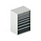Schäfer Shop Select Meuble à tiroirs 54-36 9 gris clair/gris anthracite