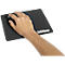 Schäfer Shop Select Mousepad, ultraflach, rutschfest, B 210 x T 180 x H 3 mm, Stoffoberfläche, schwarz