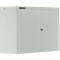 Schäfer Shop Select MS 750 wandkast, tweedeurs, met tussenlegbord, B 750 x D 320 x H 600 mm, staal, lichtgrijs/lichtgrijs