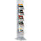 Schäfer Shop Select oferta completa pilar de folletos incl. 5 estantes para folletos 5 x DIN A4 