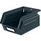 Schäfer Shop Select opbergbox met open voorzijde, 0,9 l, 2,5 kg, L 163 x B 102 x H 75 mm, staal, RAL 5008 (grijsblauw)