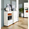 Schäfer Shop Select Open kast MOXXO IQ, hout, 3 vakken, 3 ordnerhoogten, B 801 x D 362 x H 1115 mm, wit
